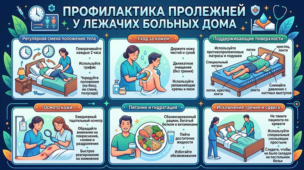 Профилактика пролежней
