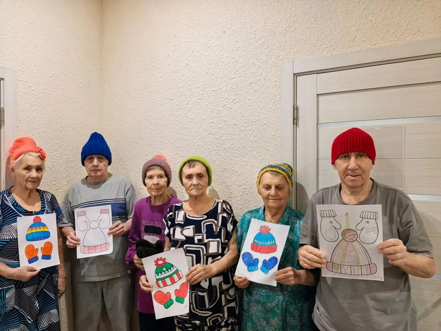Праздник шапок и рукавиц в «Резиденции Рада»!