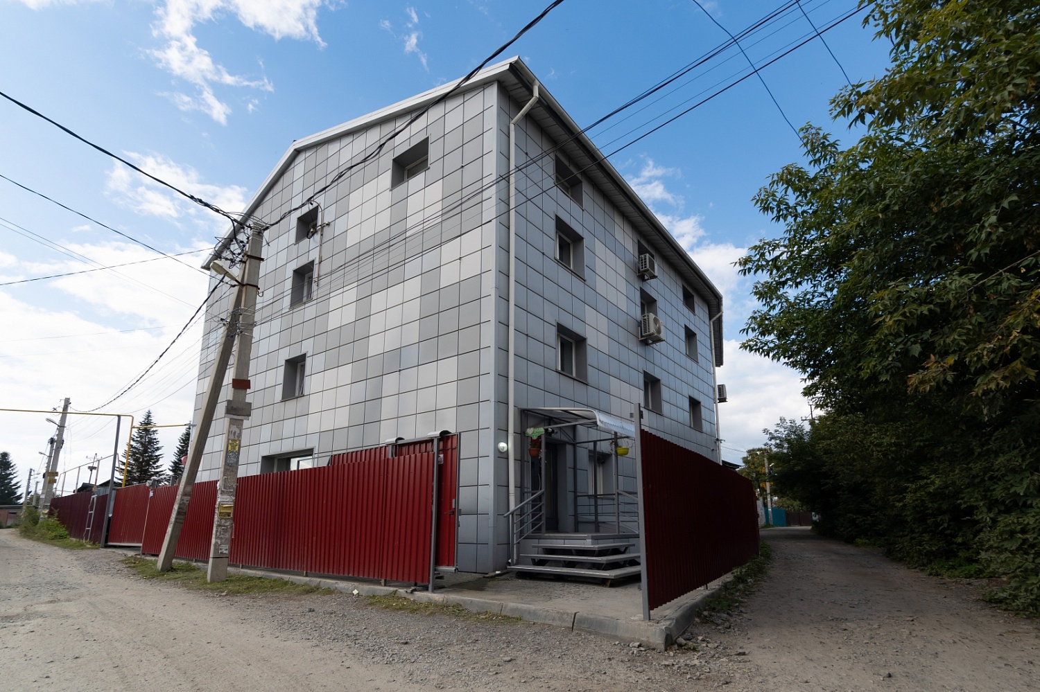 Резиденция на ул. Щукина (экстерьер, зона отдыха)