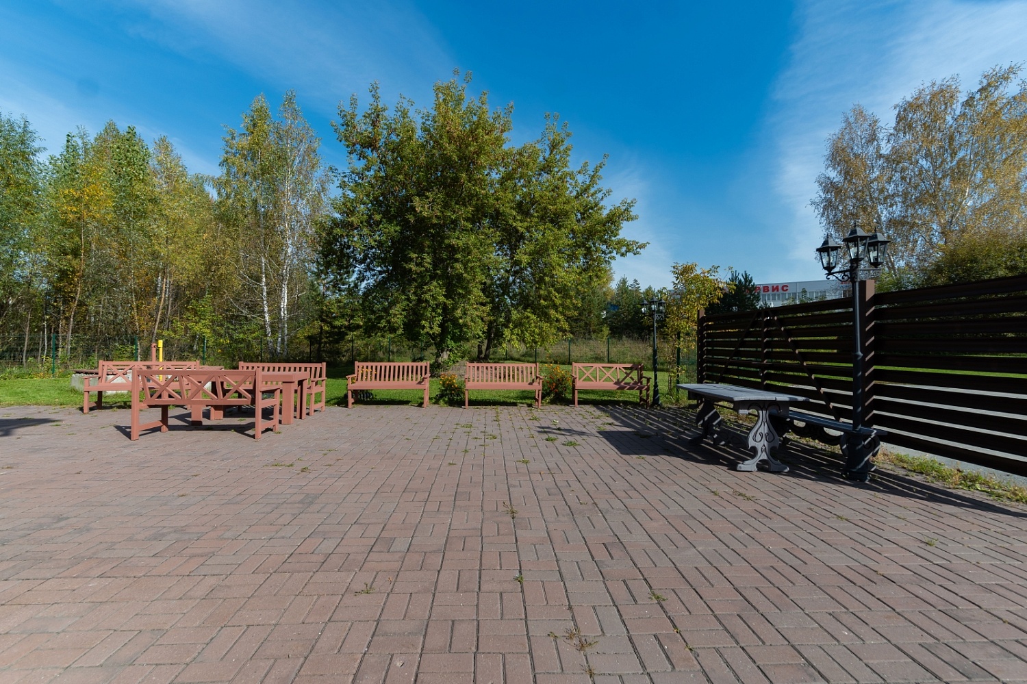 Резиденция на ул. Радужная (экстерьер, зона отдыха)