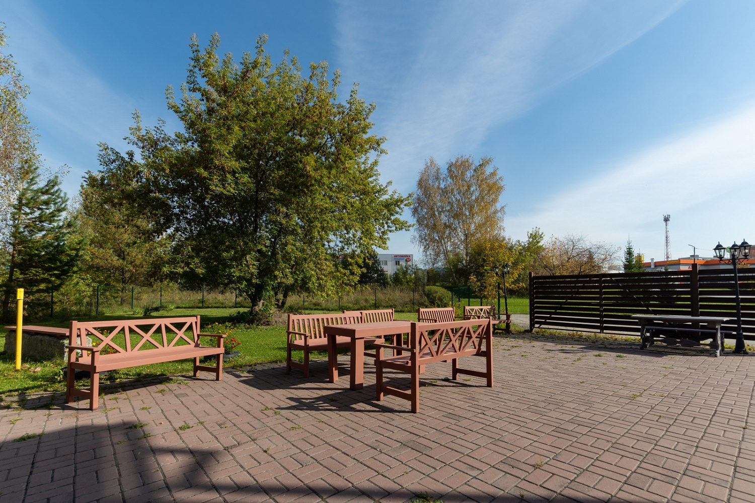 Резиденция на ул. Радужная (экстерьер, зона отдыха)