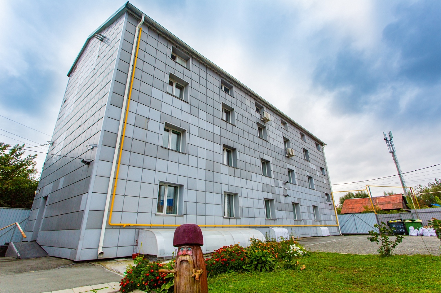 Резиденция на ул. Щукина (экстерьер, зона отдыха)