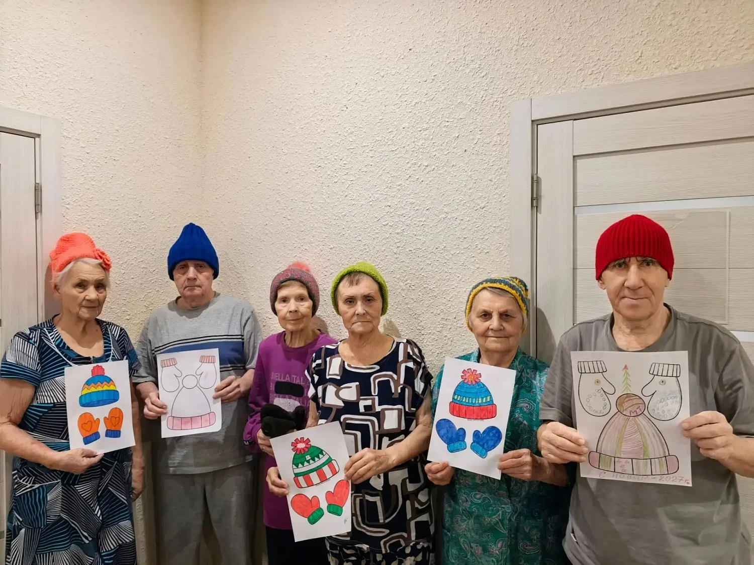 Праздник шапок и рукавиц в «Резиденции Рада»!
