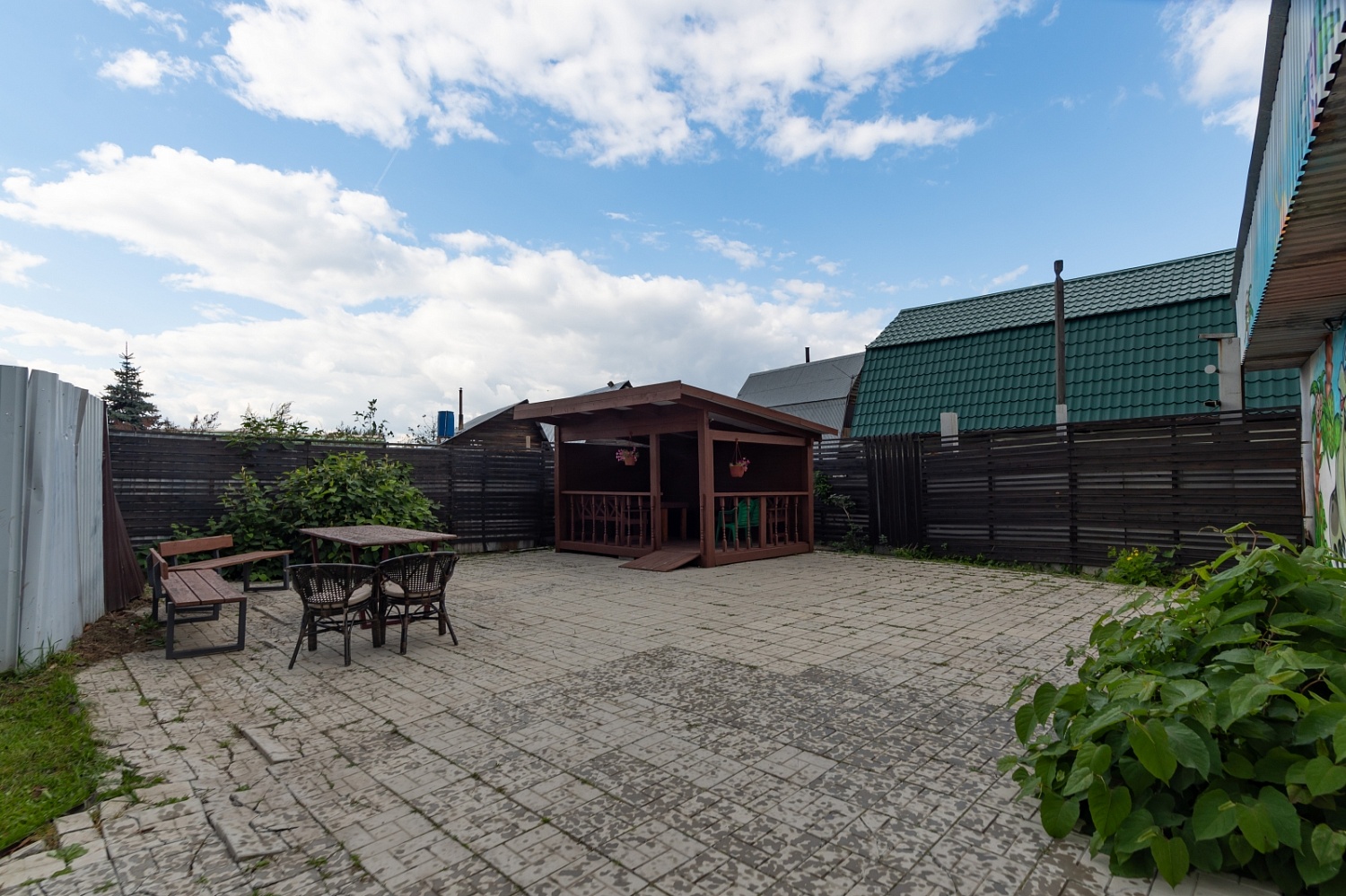 Резиденция на ул. Щукина (экстерьер, зона отдыха)